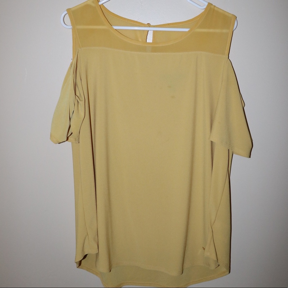 Yellow blouse